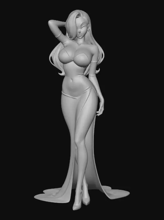 3D model for Jessica Rabbit