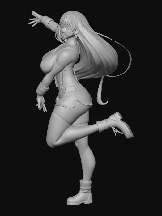 3D model for Show'm What they won, Tifa