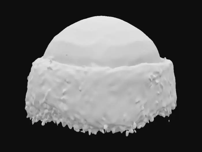 3D model for Faux Fur Winter Hat