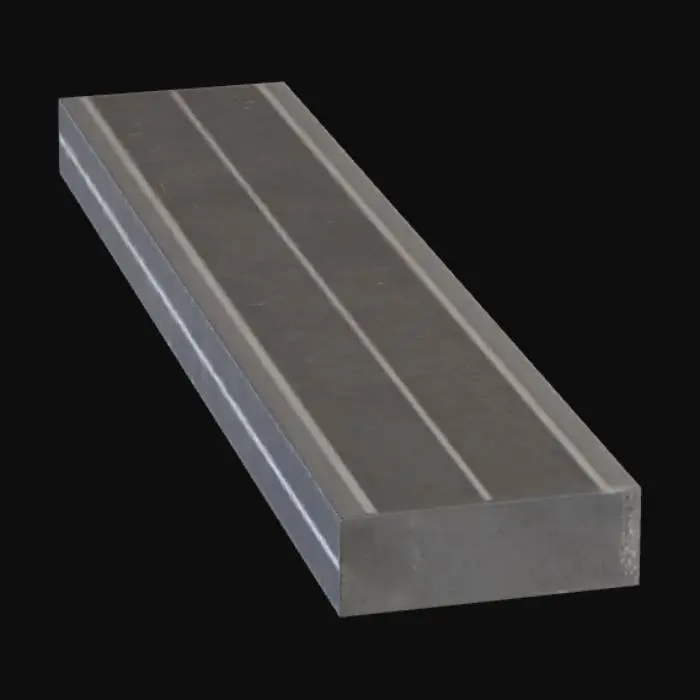 3D model for generiere mir eine Graue Sraße für ein Unity Spiel sie soll in der mit gestreifte Sreifen haben und etwas benutzt aussehen