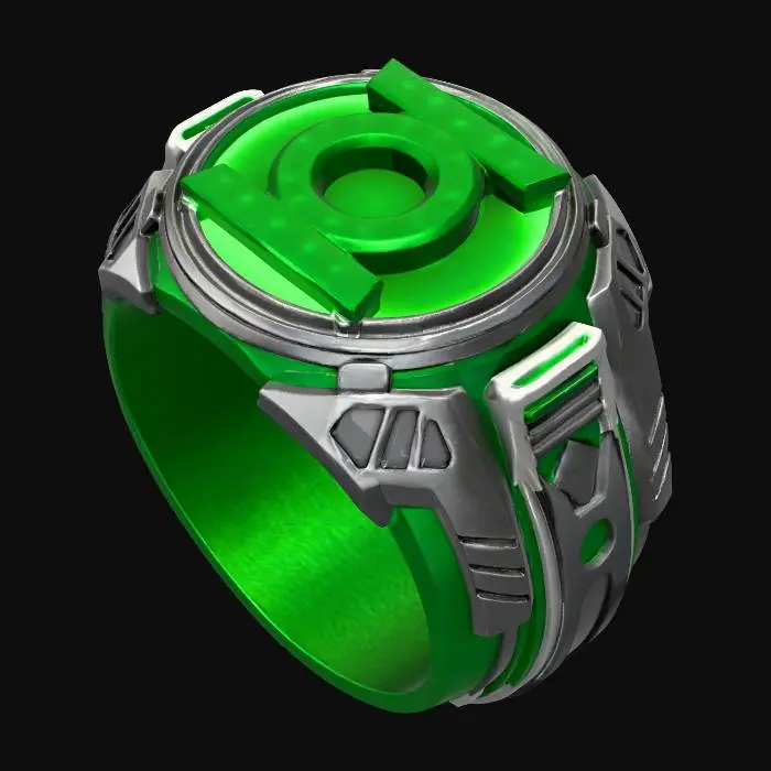 3D model for Emerald Power Ring