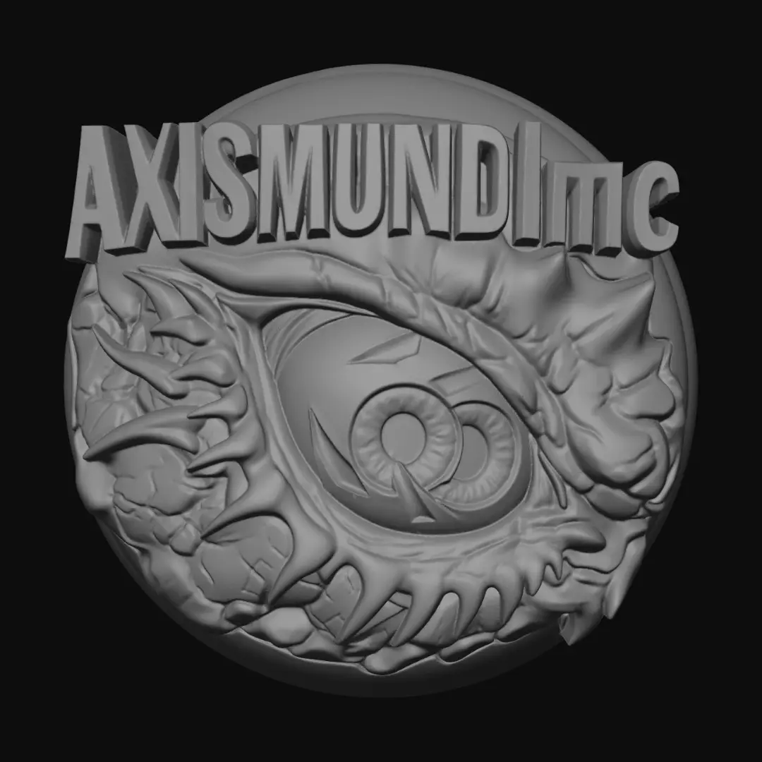 3D model for AXISMUNDImc logo