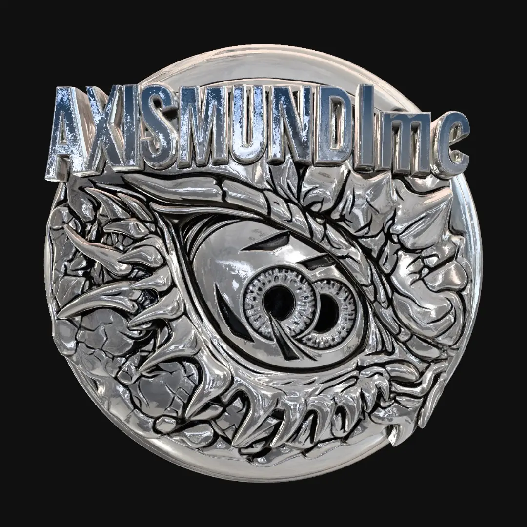 3D model for AXISMUNDImc logo