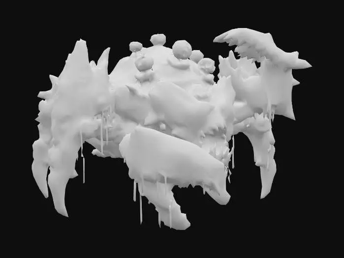 3D model for Frostthorn Behemoth