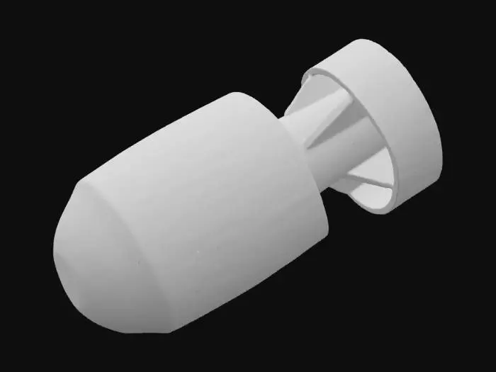 3D model for Nuclear Bomb Icon