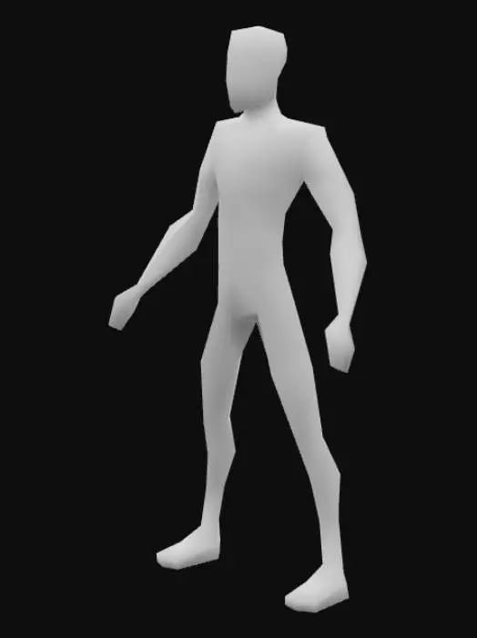 3D model for male