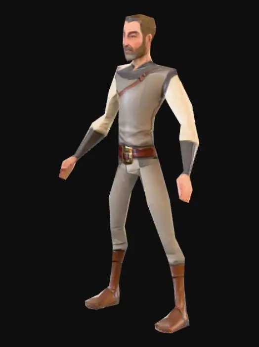 3D model for male