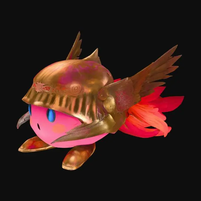 3D model for Knight Kirby