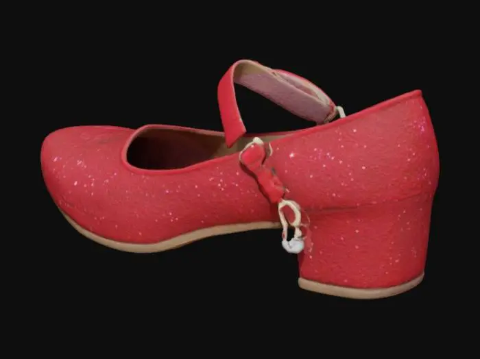 3D model for Sparkling Ruby Shoe