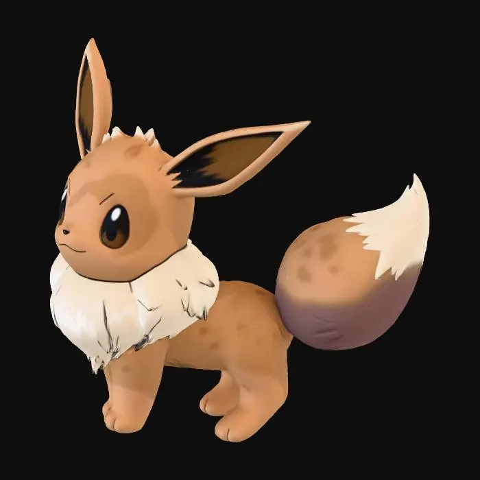 3D model for Eevee Illustration
