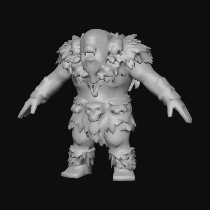 3D model for Savage Warrior