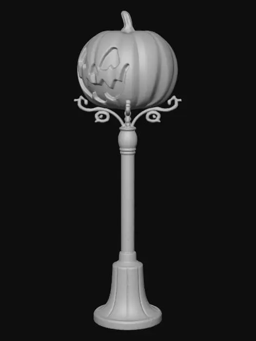 3D model for Pumpkin Lantern Stand