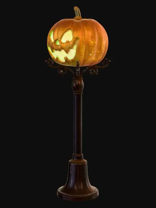 3D model for Pumpkin Lantern Stand