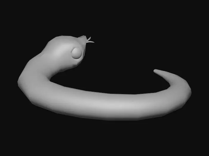3D model for 猪鼻蛇6-1