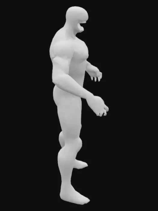 3D model for Venom Movie 2000 T Pose