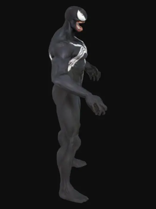 3D model for Venom Movie 2000 T Pose