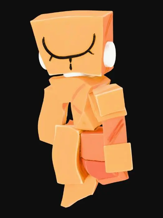 3D model for roblox harken