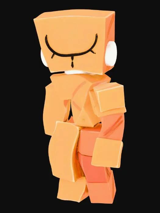 3D model for roblox harken