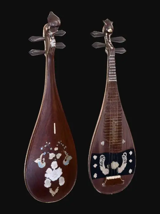 3D model for Elegant Pipa Designs