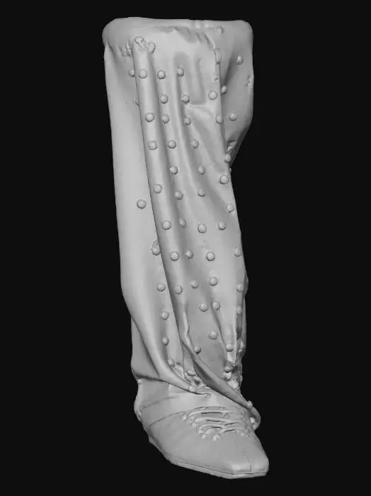 3D model for Studded Style Elegance