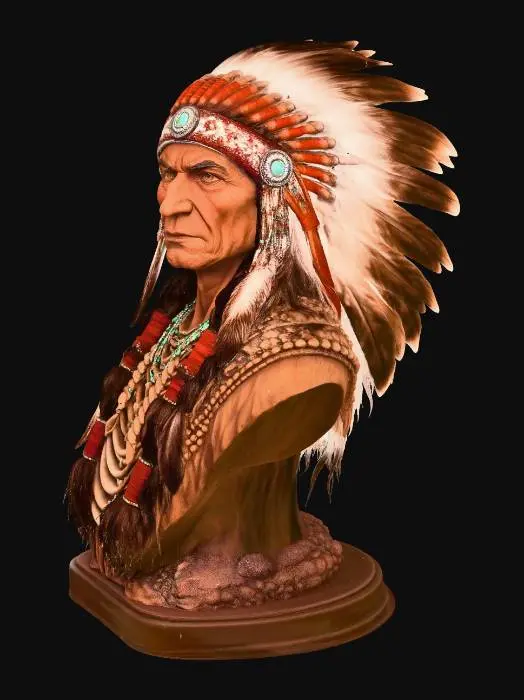 3D model for Indian Native