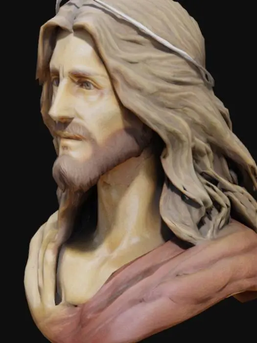 3D model for Jesus Christ face
