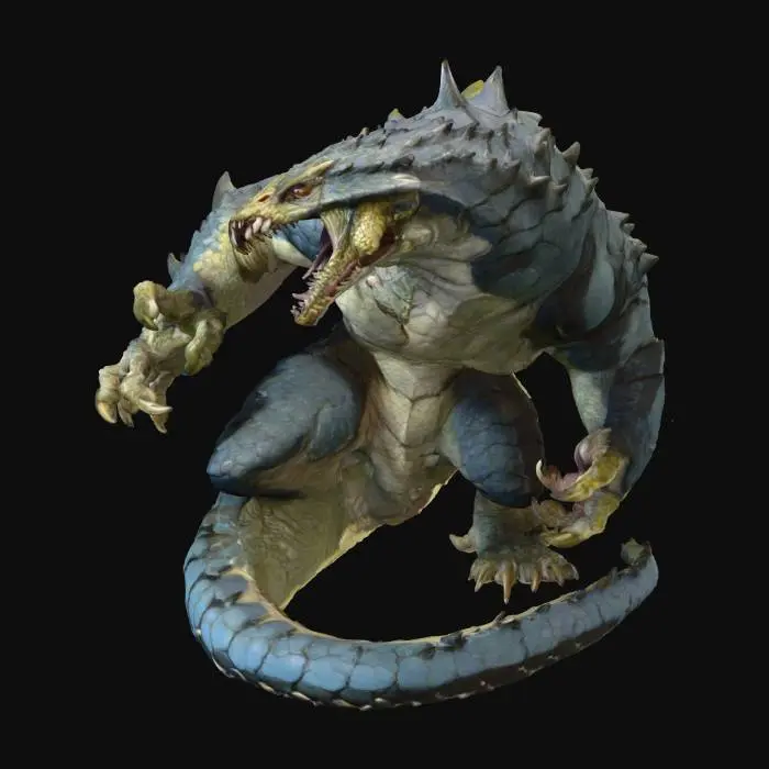 3D model for Bandersnatch Beast