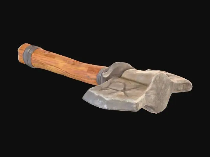 3D model for Stone Hammer
