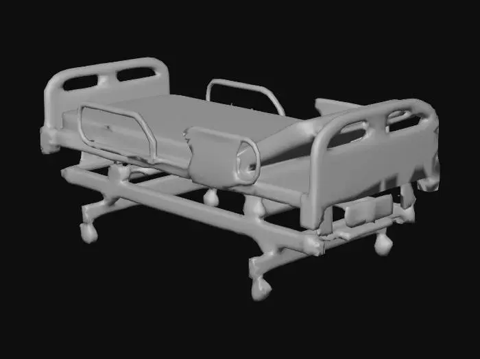 3D model for hospital bed