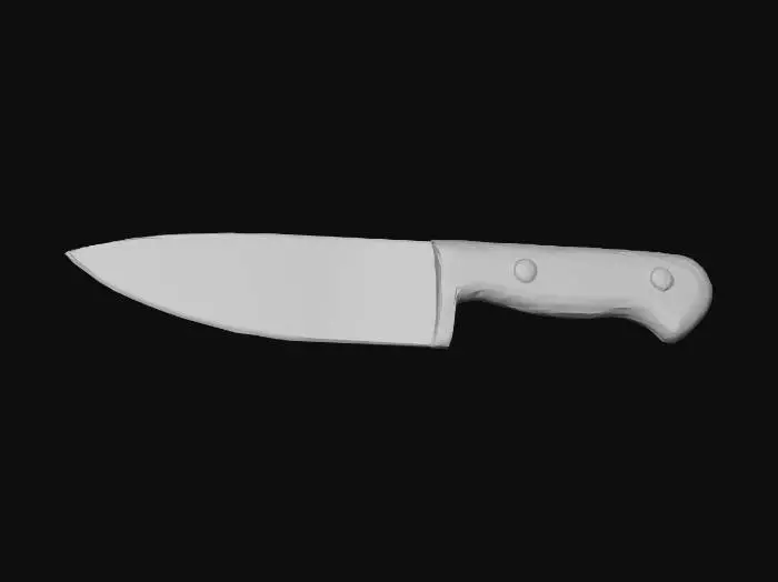 3D model for Chef's Knife