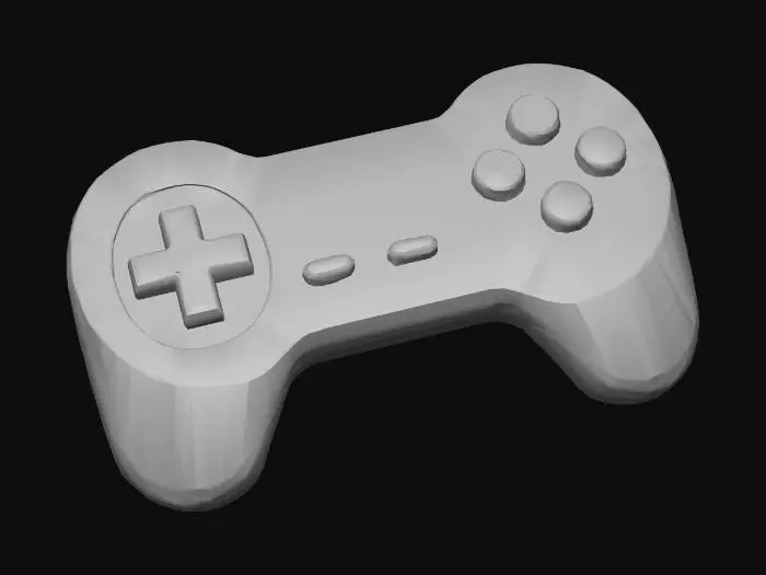 3D model for Classic Gamepad