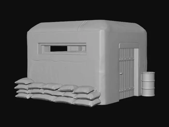 3D model for Sandbag Bunker