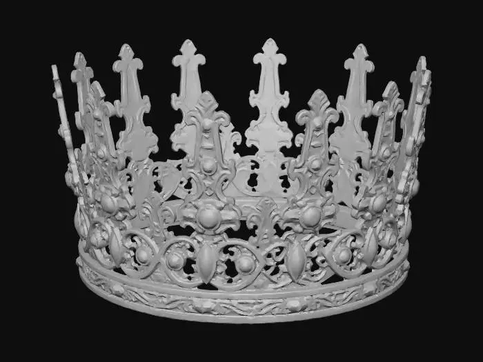 3D model for gold crown