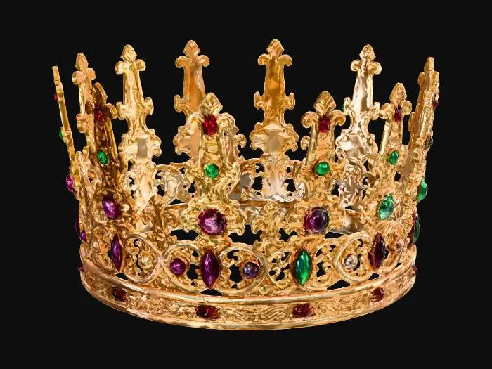 3D model for gold crown