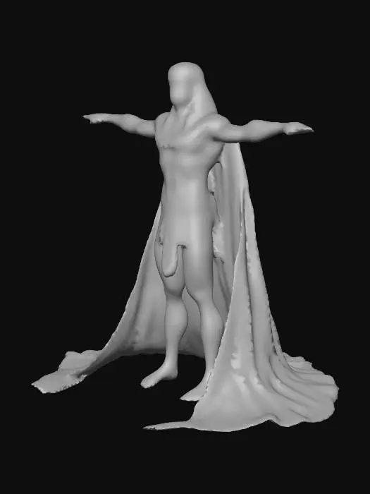 3D model for Egyptian character mesh