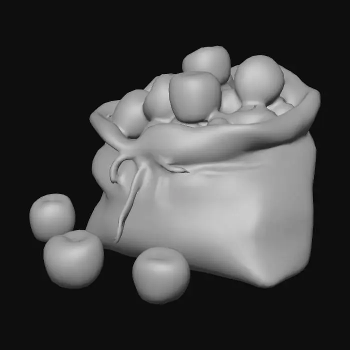 3D model for Bag of Apples