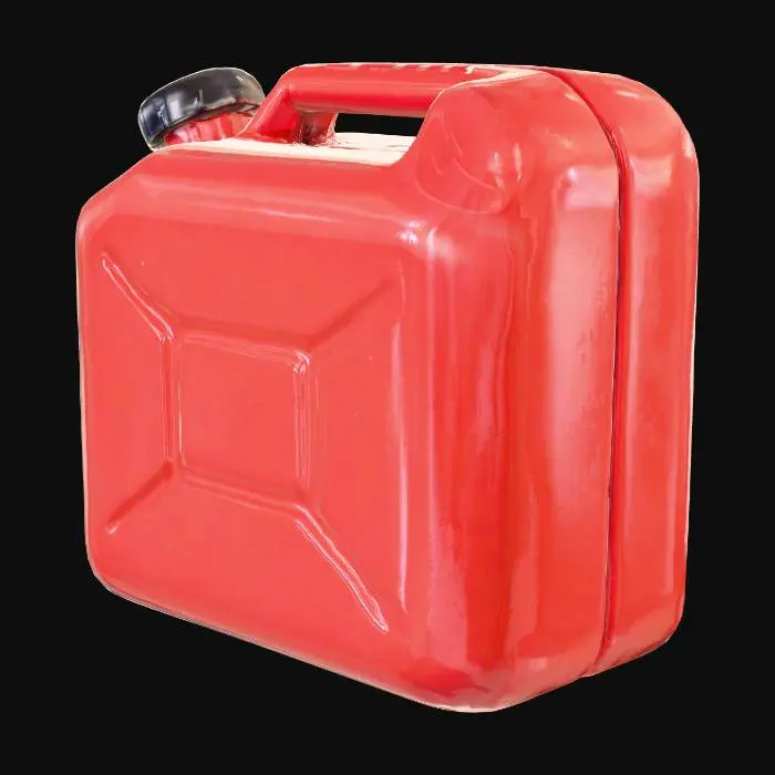 3D model for Red Fuel Canister