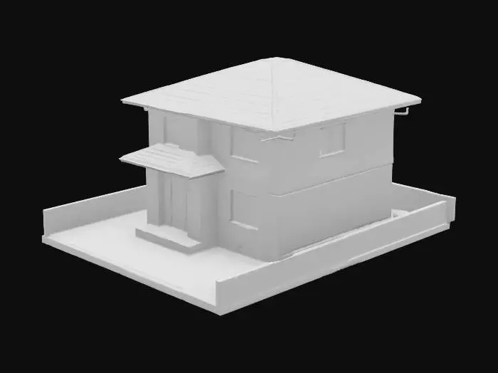 3D model for Suburban Serenity