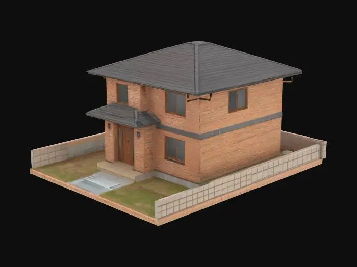 3D model for Suburban Serenity