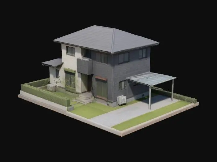 3D model for Modern Home Model