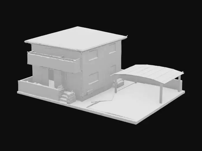 3D model for Suburban Serenity