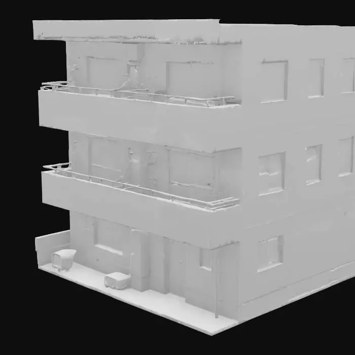 3D model for Three-Story Residence
