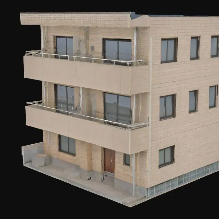 3D model for Three-Story Residence