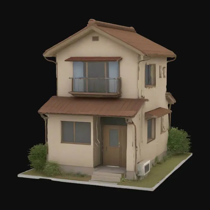 3D model for Charming Cottage