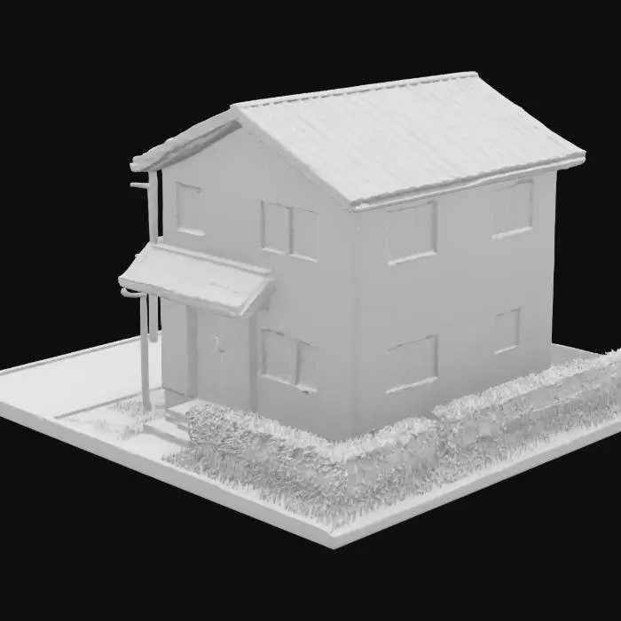 3D model for Model House in Suburbia