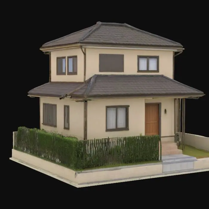 3D model for Suburban Serenity
