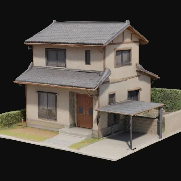 3D model for Tranquil Dwelling