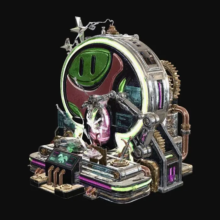3D model for Neon Gearwork Engine