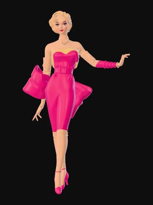 3D model for Pink Glamour