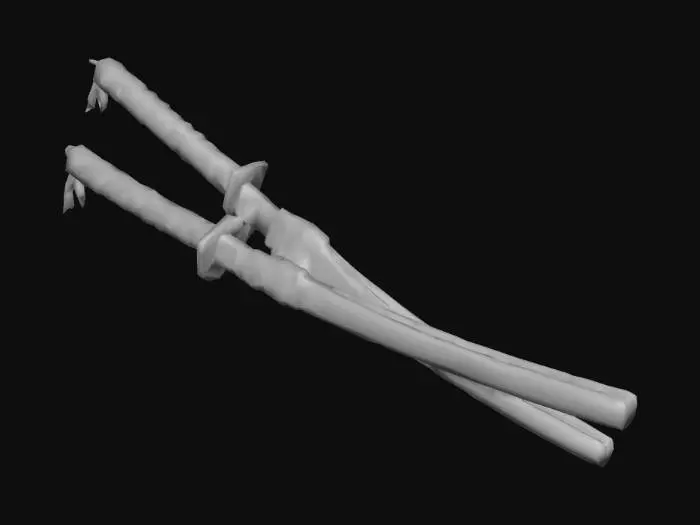 3D model for Katanas in Shadow